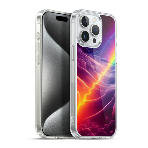 Wumples Cosmic Universe A Chasm On A Distant Moon Soft Gel Case for Apple iPhone 15 Pro Max & MagSafe