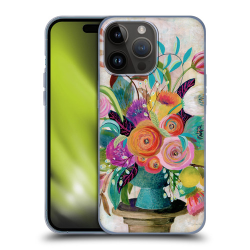 Suzanne Allard Floral Graphics Charleston Glory Soft Gel Case for Apple iPhone 15 Pro Max
