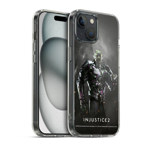 Injustice 2 Characters Brainiac Soft Gel Case for Apple iPhone 15 & MagSafe