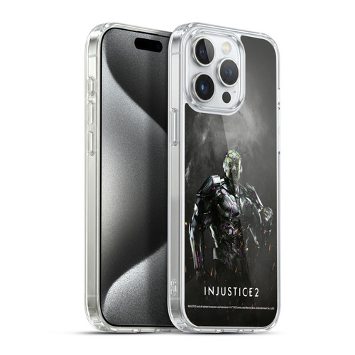 Injustice 2 Characters Brainiac Soft Gel Case for Apple iPhone 15 Pro Max & MagSafe