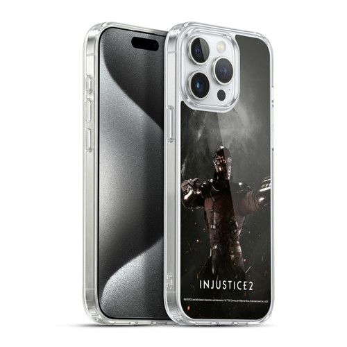 Injustice 2 Characters Deadshot Soft Gel Case for Apple iPhone 15 Pro Max & MagSafe