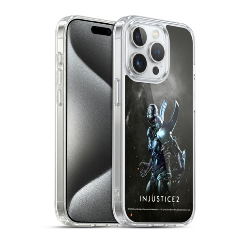 Injustice 2 Characters Blue Beetle Soft Gel Case for Apple iPhone 15 Pro & MagSafe