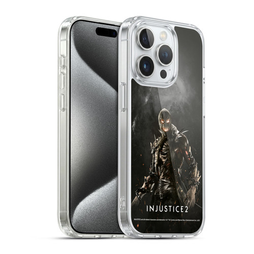 Injustice 2 Characters Scarecrow Soft Gel Case for Apple iPhone 15 Pro & MagSafe