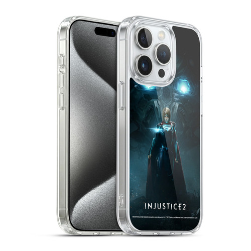 Injustice 2 Characters Supergirl Soft Gel Case for Apple iPhone 15 Pro & MagSafe