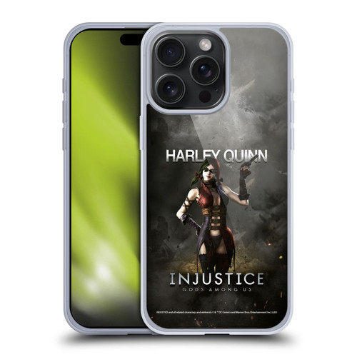 Injustice Gods Among Us Characters Harley Soft Gel Case for Apple iPhone 15 Pro Max