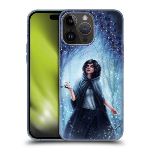 Tiffany "Tito" Toland-Scott Christmas Art Snow White In Snowy Forest Soft Gel Case for Apple iPhone 15 Pro Max