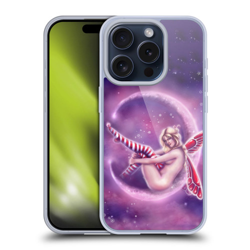 Tiffany "Tito" Toland-Scott Fairies Peppermint Soft Gel Case for Apple iPhone 15 Pro