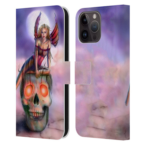 Tiffany "Tito" Toland-Scott Fairies Death Leather Book Wallet Case Cover For Apple iPhone 15 Pro Max