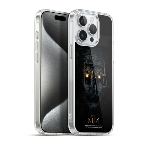 The Nun Valak Graphics Double Exposure Soft Gel Case for Apple iPhone 15 Pro Max & MagSafe