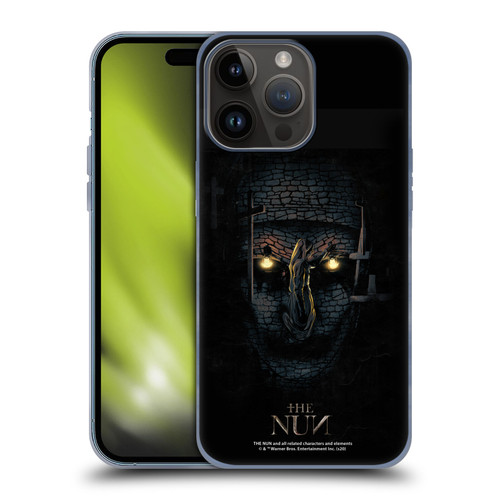 The Nun Valak Graphics Double Exposure Soft Gel Case for Apple iPhone 15 Pro Max