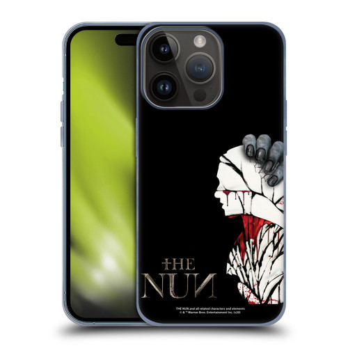 The Nun Valak Graphics Blood Hand Soft Gel Case for Apple iPhone 15 Pro