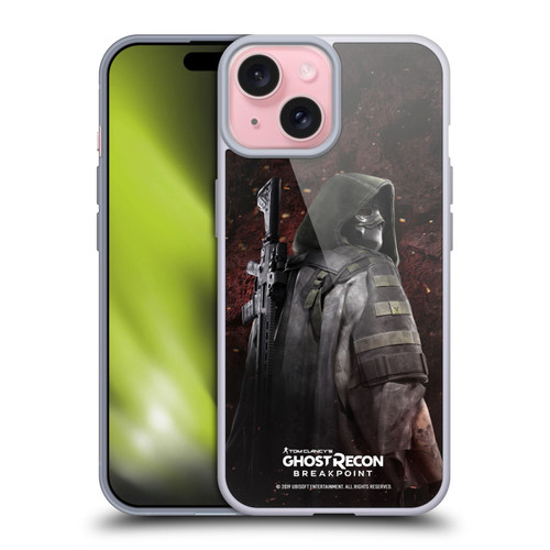 Tom Clancy's Ghost Recon Breakpoint Character Art Colonel Walker Soft Gel Case for Apple iPhone 15