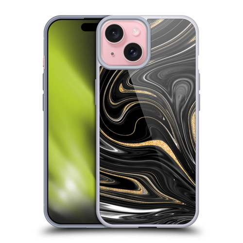 Ameritech Graphics Marble Agate Soft Gel Case for Apple iPhone 15