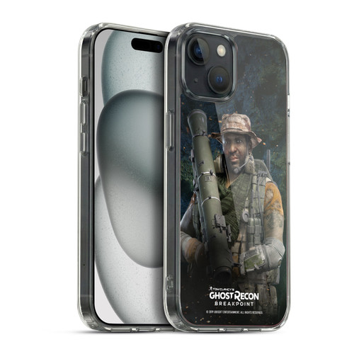 Tom Clancy's Ghost Recon Breakpoint Character Art Fixit Soft Gel Case for Apple iPhone 15 Plus & MagSafe