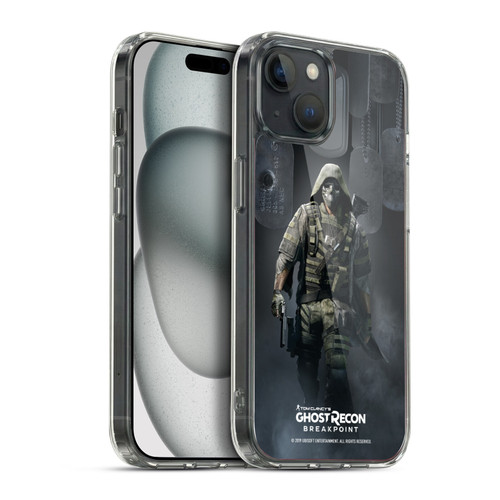 Tom Clancy's Ghost Recon Breakpoint Character Art Walker Poster Soft Gel Case for Apple iPhone 15 Plus & MagSafe