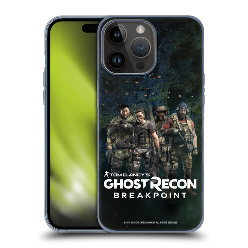 Tom Clancy's Ghost Recon Breakpoint Character Art The Ghosts Soft Gel Case for Apple iPhone 15 Pro Max