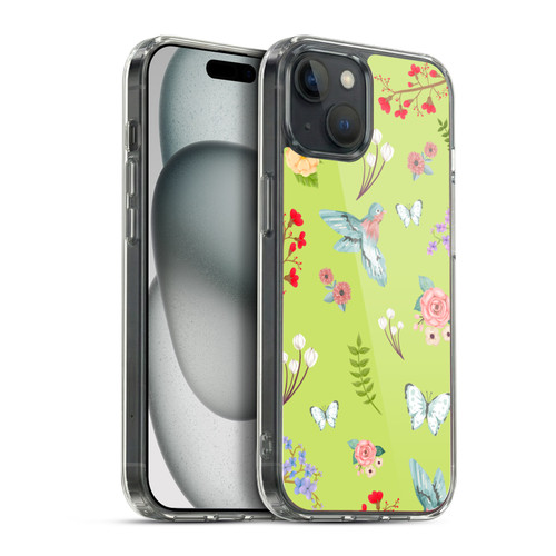 Ameritech Graphics Floral Soft Gel Case for Apple iPhone 15 Plus & MagSafe