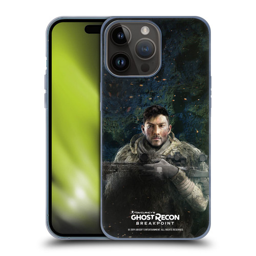 Tom Clancy's Ghost Recon Breakpoint Character Art Vasily Soft Gel Case for Apple iPhone 15 Pro Max