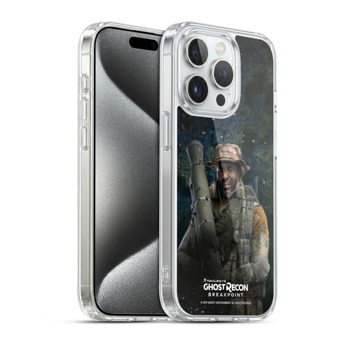 Tom Clancy's Ghost Recon Breakpoint Character Art Fixit Soft Gel Case for Apple iPhone 15 Pro & MagSafe