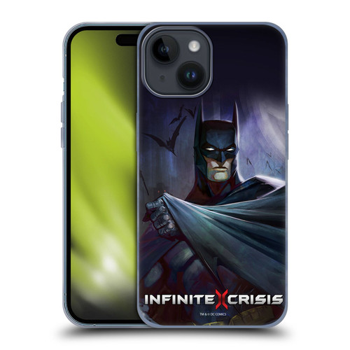 Infinite Crisis Characters Batman Soft Gel Case for Apple iPhone 15
