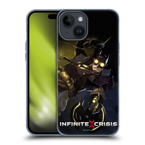 Infinite Crisis Characters Gaslight Batman Soft Gel Case for Apple iPhone 15