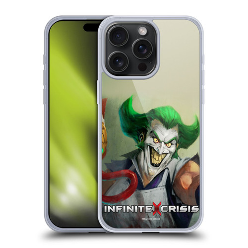 Infinite Crisis Characters Gaslight Joker Soft Gel Case for Apple iPhone 15 Pro Max