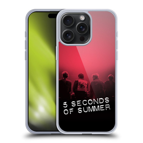 5 Seconds of Summer Posters Colour Washed Soft Gel Case for Apple iPhone 15 Pro Max