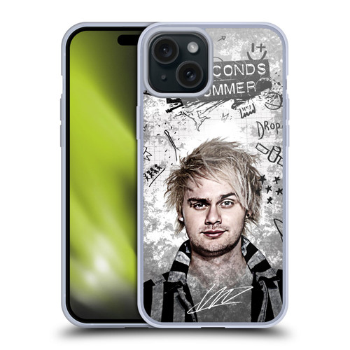 5 Seconds of Summer Solos Vandal Mikey Soft Gel Case for Apple iPhone 15 Plus