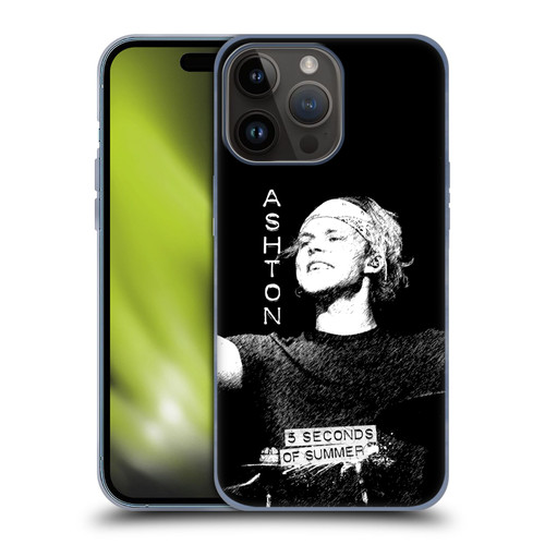 5 Seconds of Summer Solos BW Ashton Soft Gel Case for Apple iPhone 15 Pro Max