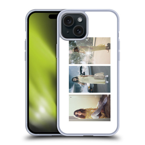 Selena Gomez Fetish Color Photos Soft Gel Case for Apple iPhone 15 Plus
