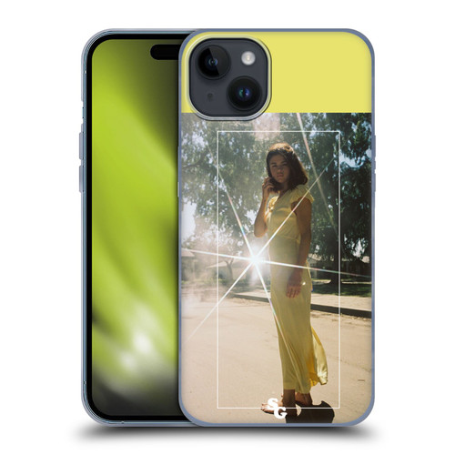 Selena Gomez Fetish Nightgown Yellow Soft Gel Case for Apple iPhone 15 Plus