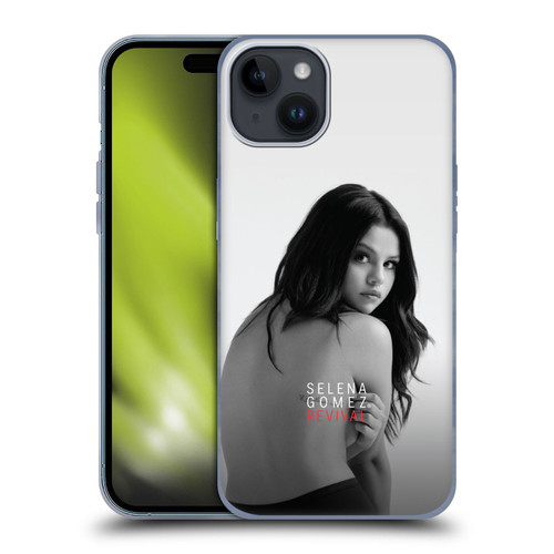 Selena Gomez Revival Back Cover Art Soft Gel Case for Apple iPhone 15 Plus