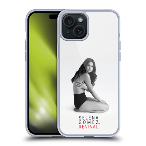 Selena Gomez Revival Side Cover Art Soft Gel Case for Apple iPhone 15 Plus