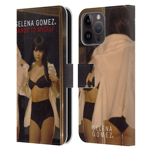 Selena Gomez Revival Hands to myself Leather Book Wallet Case Cover For Apple iPhone 15 Pro Max