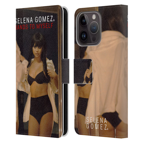 Selena Gomez Revival Hands to myself Leather Book Wallet Case Cover For Apple iPhone 15 Pro