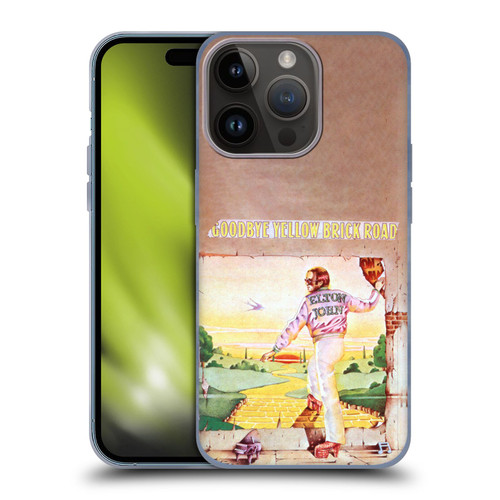 Elton John Artwork GBYR Album Soft Gel Case for Apple iPhone 15 Pro