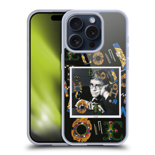 Elton John Artwork The One Single Soft Gel Case for Apple iPhone 15 Pro
