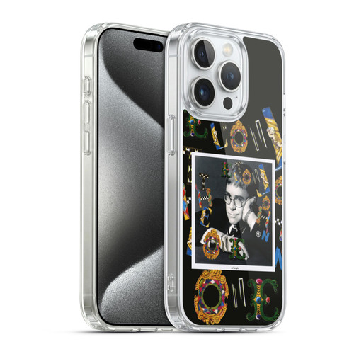 Elton John Artwork The One Single Soft Gel Case for Apple iPhone 15 Pro & MagSafe