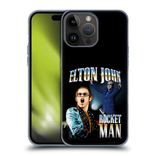 Elton John Rocketman Key Art Soft Gel Case for Apple iPhone 15 Pro Max