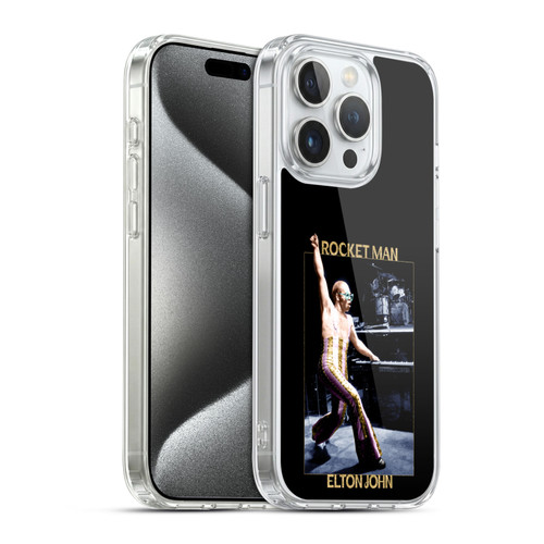 Elton John Rocketman Key Art 3 Soft Gel Case for Apple iPhone 15 Pro & MagSafe