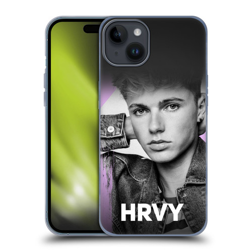 HRVY Graphics Calendar 12 Soft Gel Case for Apple iPhone 15 Plus