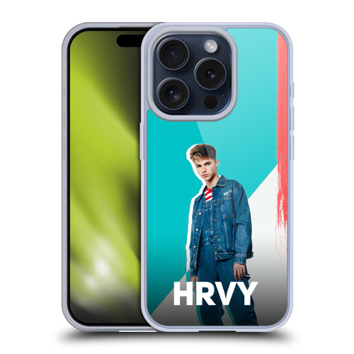 HRVY Graphics Calendar 8 Soft Gel Case for Apple iPhone 15 Pro