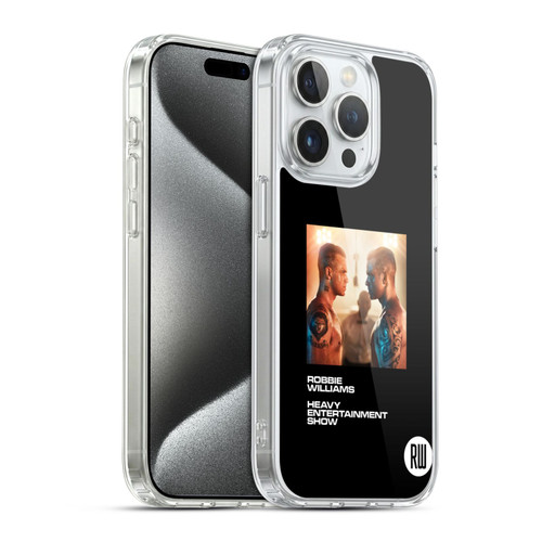 Robbie Williams Calendar The Heavy Entertainment Show Soft Gel Case for Apple iPhone 15 Pro & MagSafe