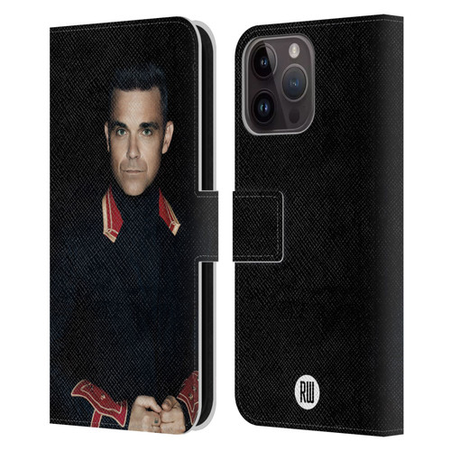 Robbie Williams Calendar Portrait Leather Book Wallet Case Cover For Apple iPhone 15 Pro Max
