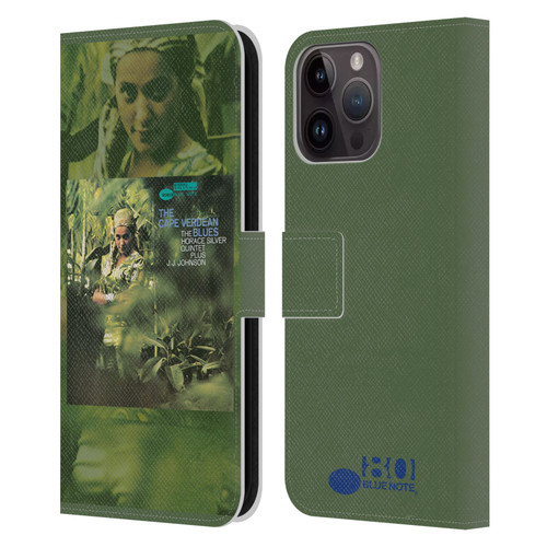 Blue Note Records Albums Horace Silver Cape Verdean Leather Book Wallet Case Cover For Apple iPhone 15 Pro Max