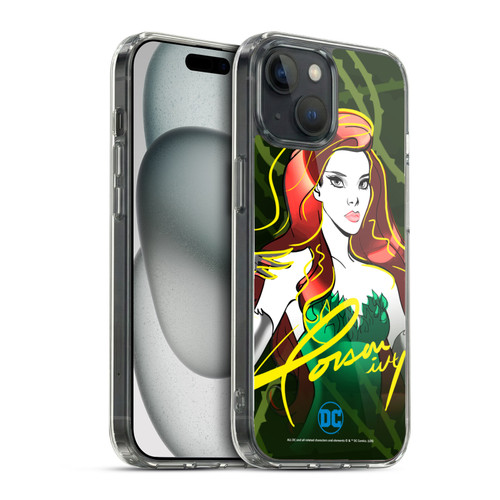 DC Women Core Compositions Ivy Soft Gel Case for Apple iPhone 15 & MagSafe