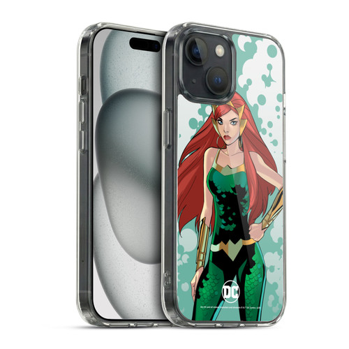 DC Women Core Compositions Mera Soft Gel Case for Apple iPhone 15 & MagSafe