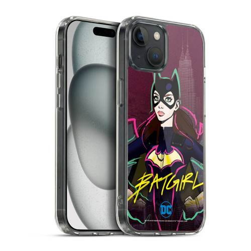 DC Women Core Compositions Batgirl Soft Gel Case for Apple iPhone 15 Plus & MagSafe