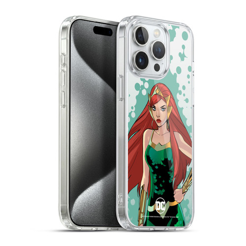 DC Women Core Compositions Mera Soft Gel Case for Apple iPhone 15 Pro Max & MagSafe
