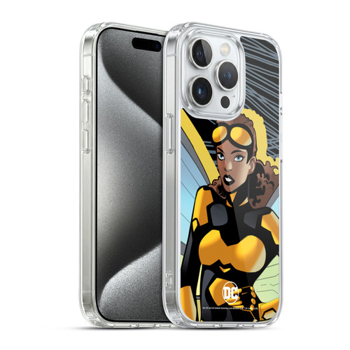 DC Women Core Compositions Bumblebee Soft Gel Case for Apple iPhone 15 Pro & MagSafe